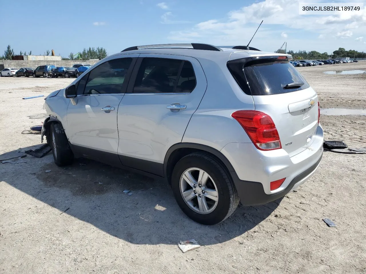 2017 Chevrolet Trax 1Lt VIN: 3GNCJLSB2HL189749 Lot: 75842584