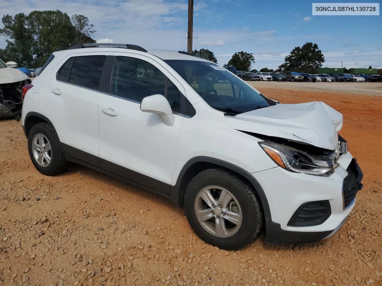 2017 Chevrolet Trax 1Lt VIN: 3GNCJLSB7HL130728 Lot: 76197844