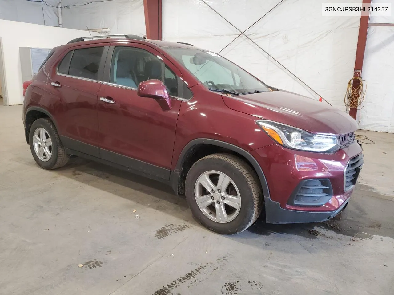 2017 Chevrolet Trax 1Lt VIN: 3GNCJPSB3HL214357 Lot: 76230304