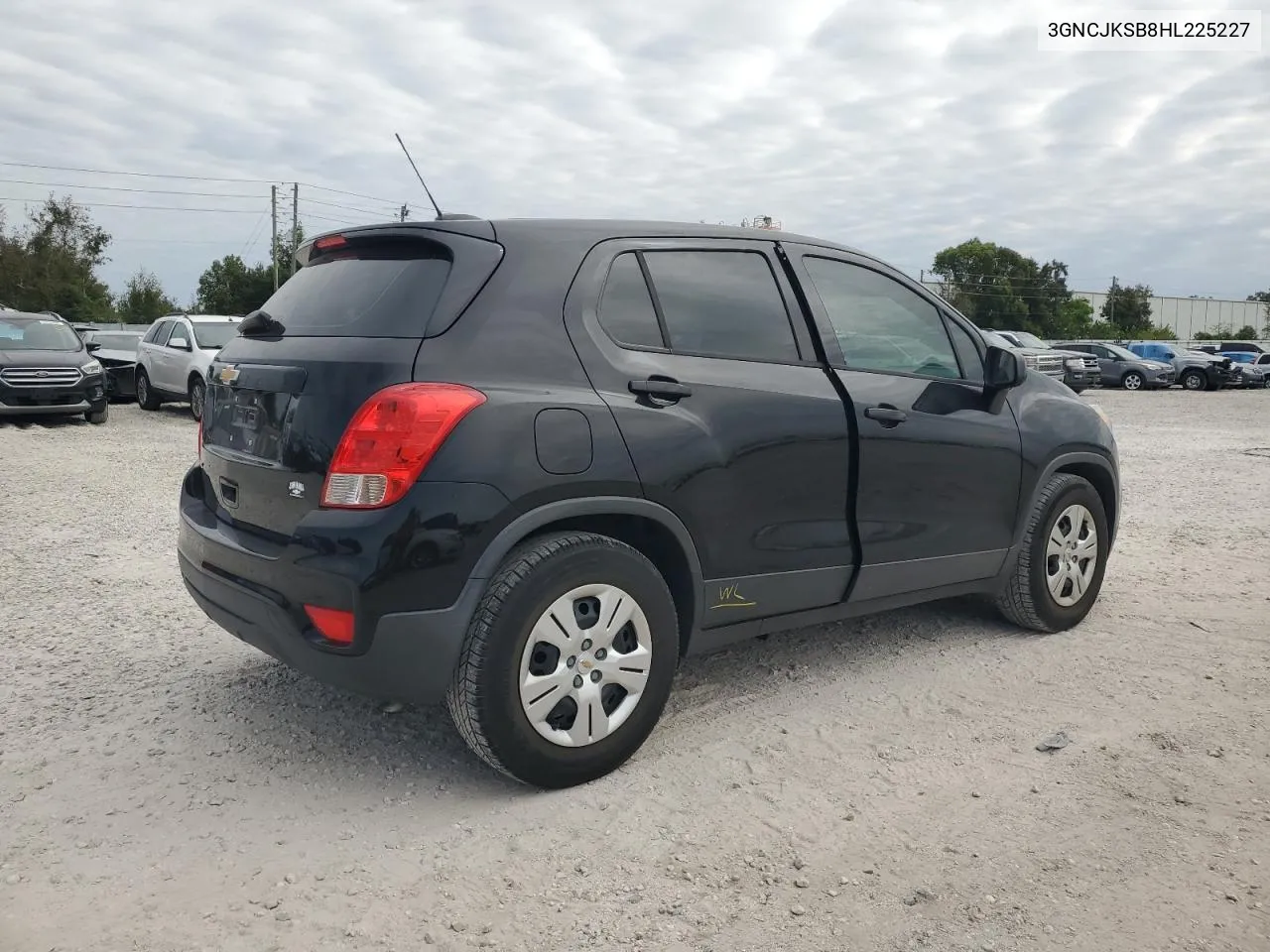 2017 Chevrolet Trax Ls VIN: 3GNCJKSB8HL225227 Lot: 76235274