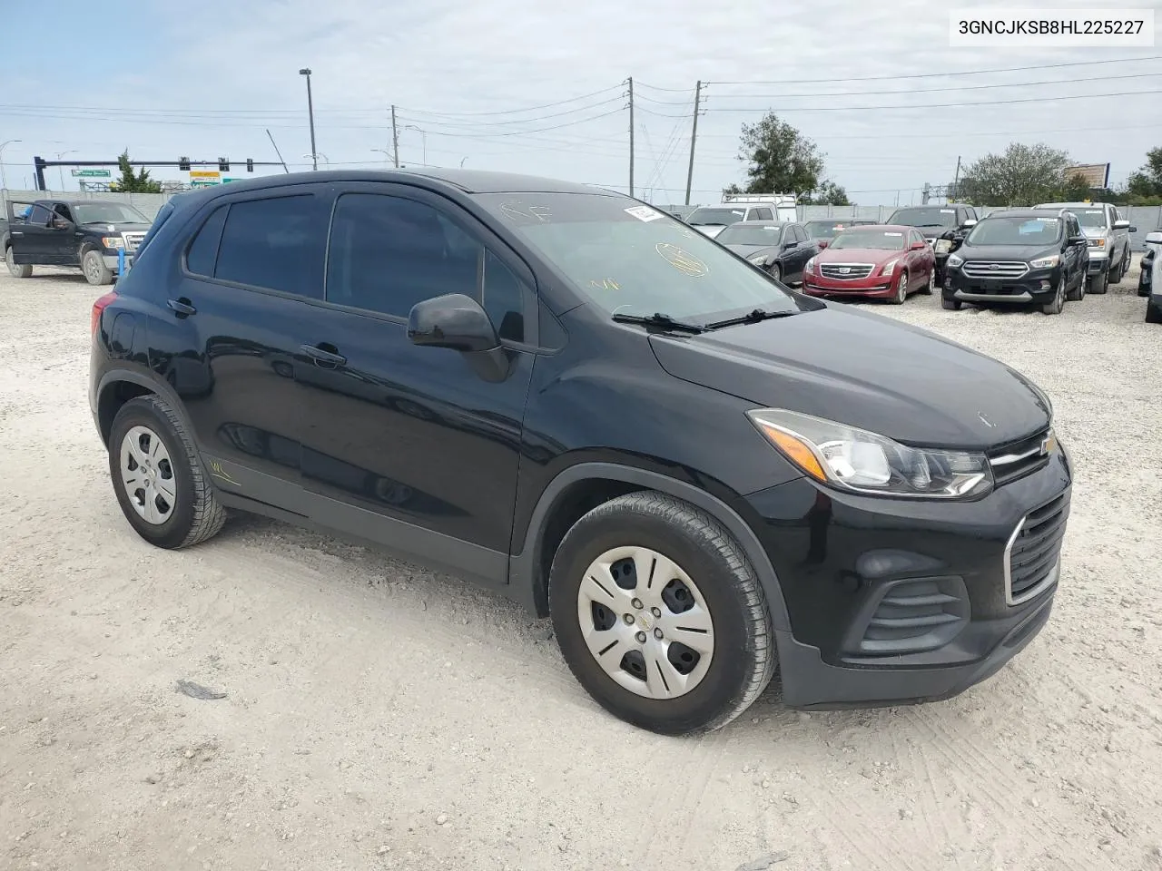 2017 Chevrolet Trax Ls VIN: 3GNCJKSB8HL225227 Lot: 76235274