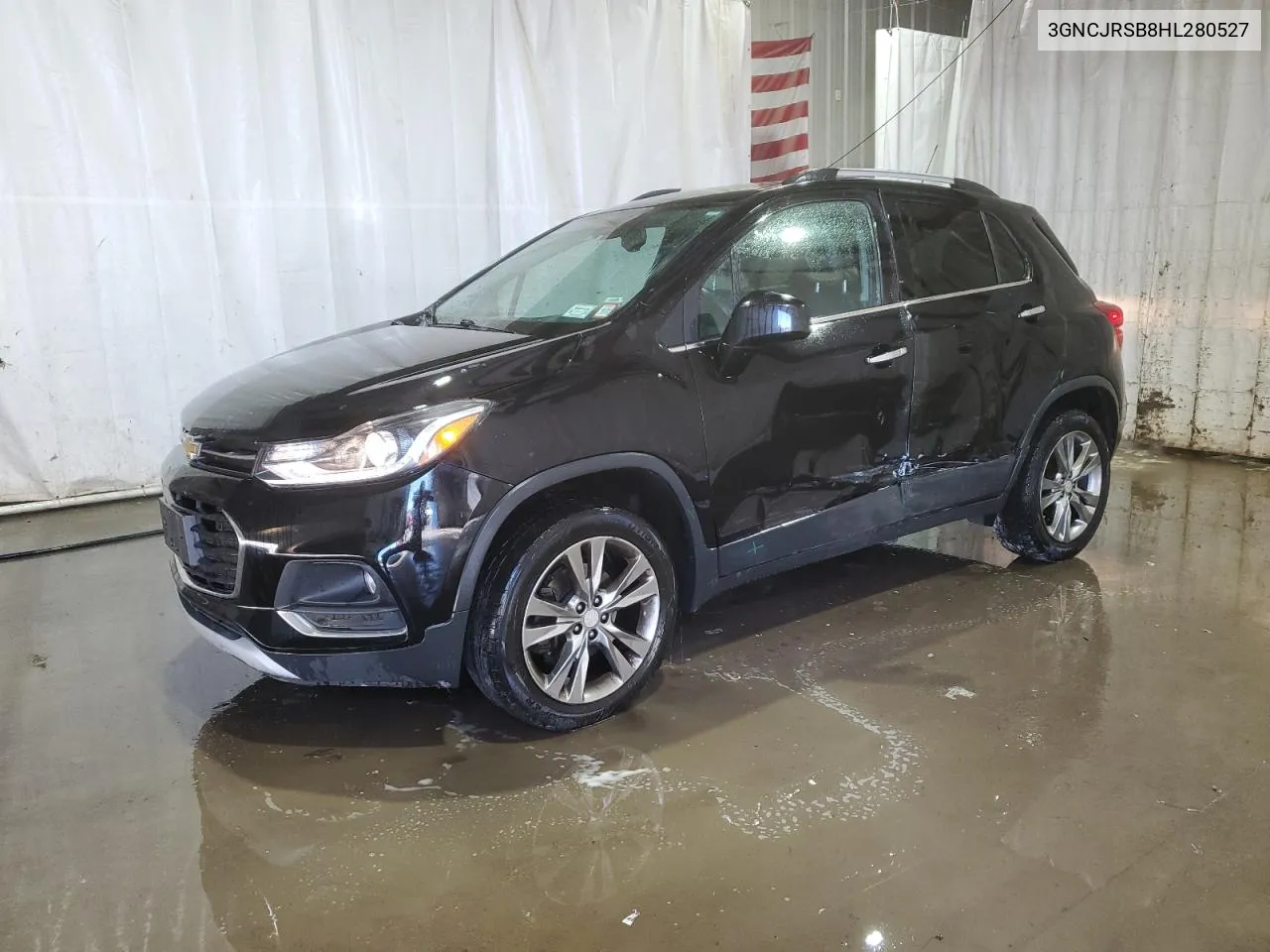 2017 Chevrolet Trax Premier VIN: 3GNCJRSB8HL280527 Lot: 76503394