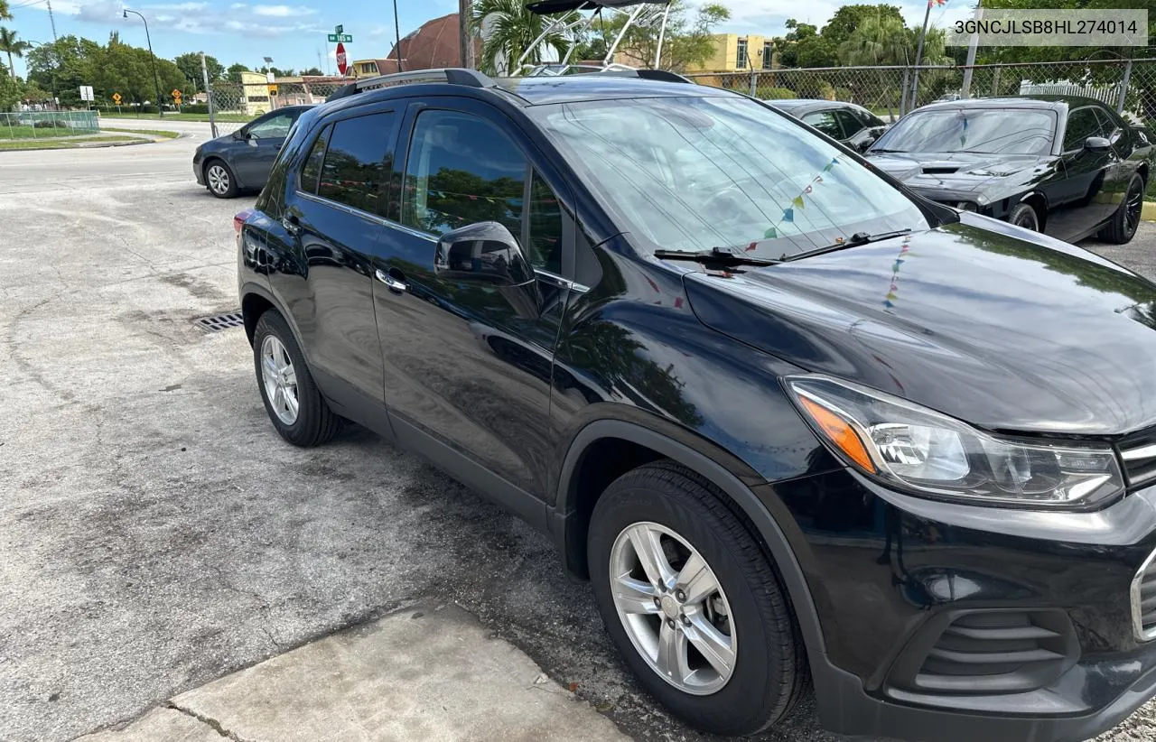 3GNCJLSB8HL274014 2017 Chevrolet Trax 1Lt