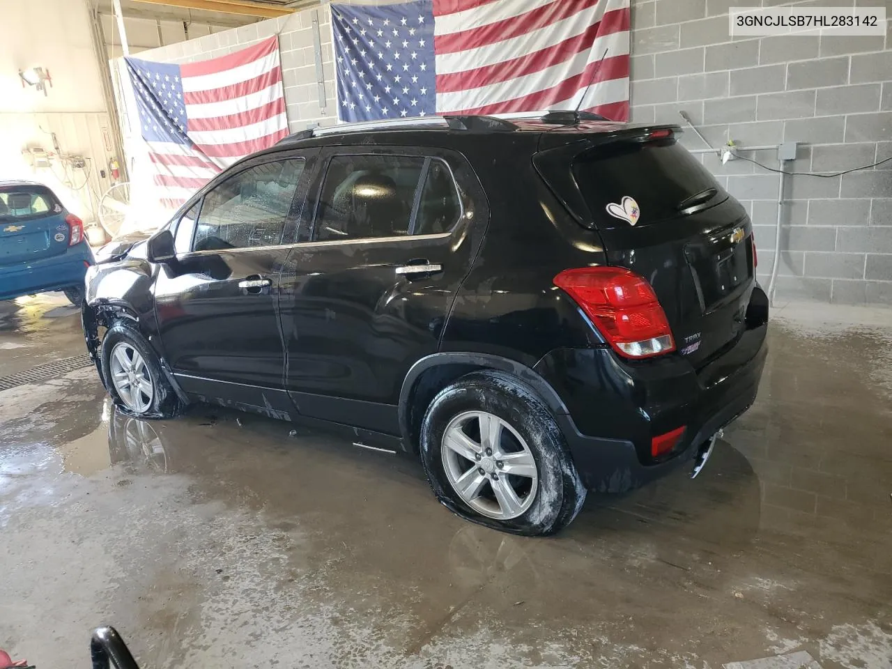 2017 Chevrolet Trax 1Lt VIN: 3GNCJLSB7HL283142 Lot: 76719544