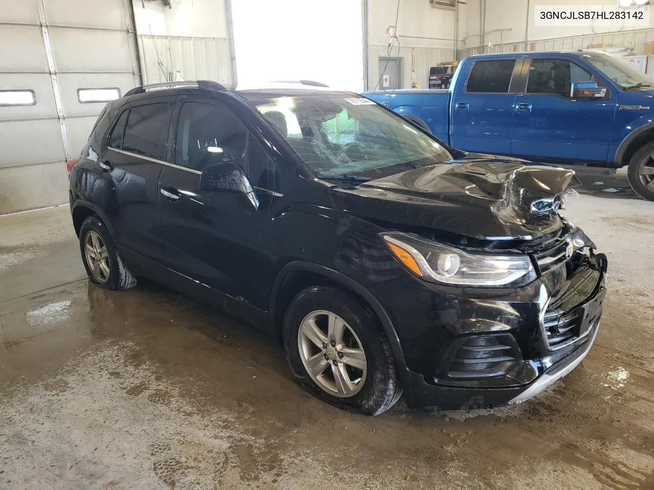 2017 Chevrolet Trax 1Lt VIN: 3GNCJLSB7HL283142 Lot: 76719544