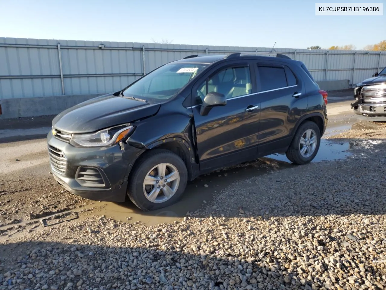 KL7CJPSB7HB196386 2017 Chevrolet Trax 1Lt