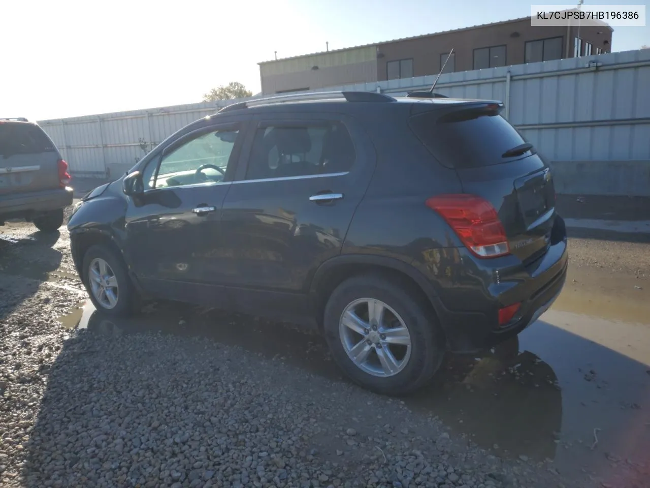 KL7CJPSB7HB196386 2017 Chevrolet Trax 1Lt