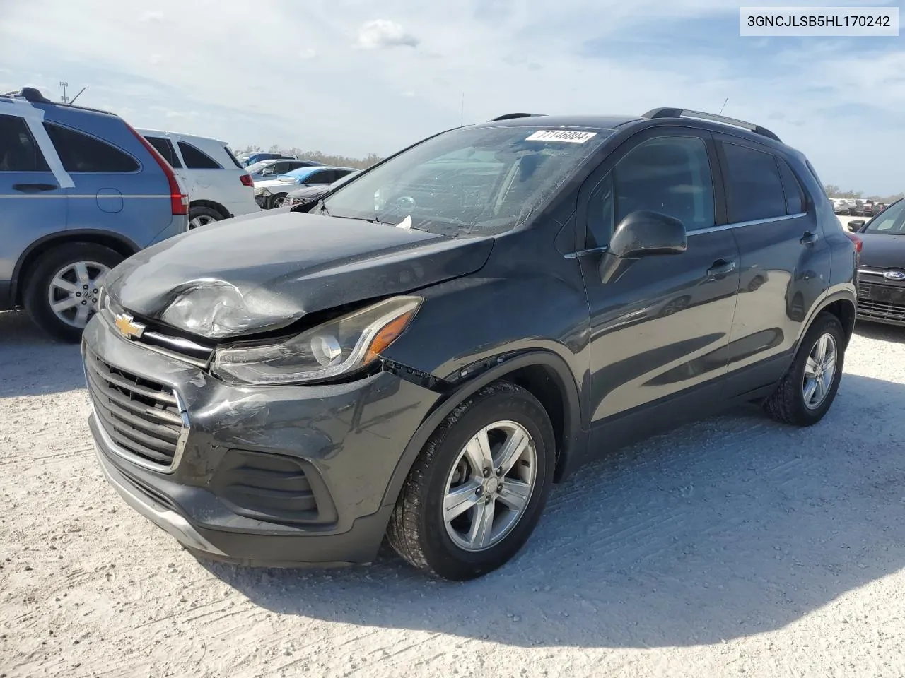 2017 Chevrolet Trax 1Lt VIN: 3GNCJLSB5HL170242 Lot: 77146004