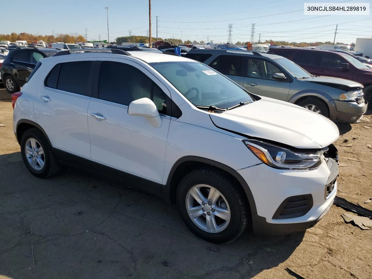 2017 Chevrolet Trax 1Lt VIN: 3GNCJLSB4HL289819 Lot: 77305264