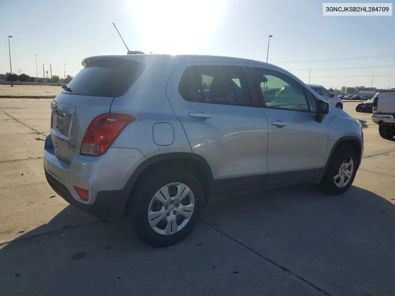 2017 Chevrolet Trax Ls VIN: 3GNCJKSB2HL284709 Lot: 77529654