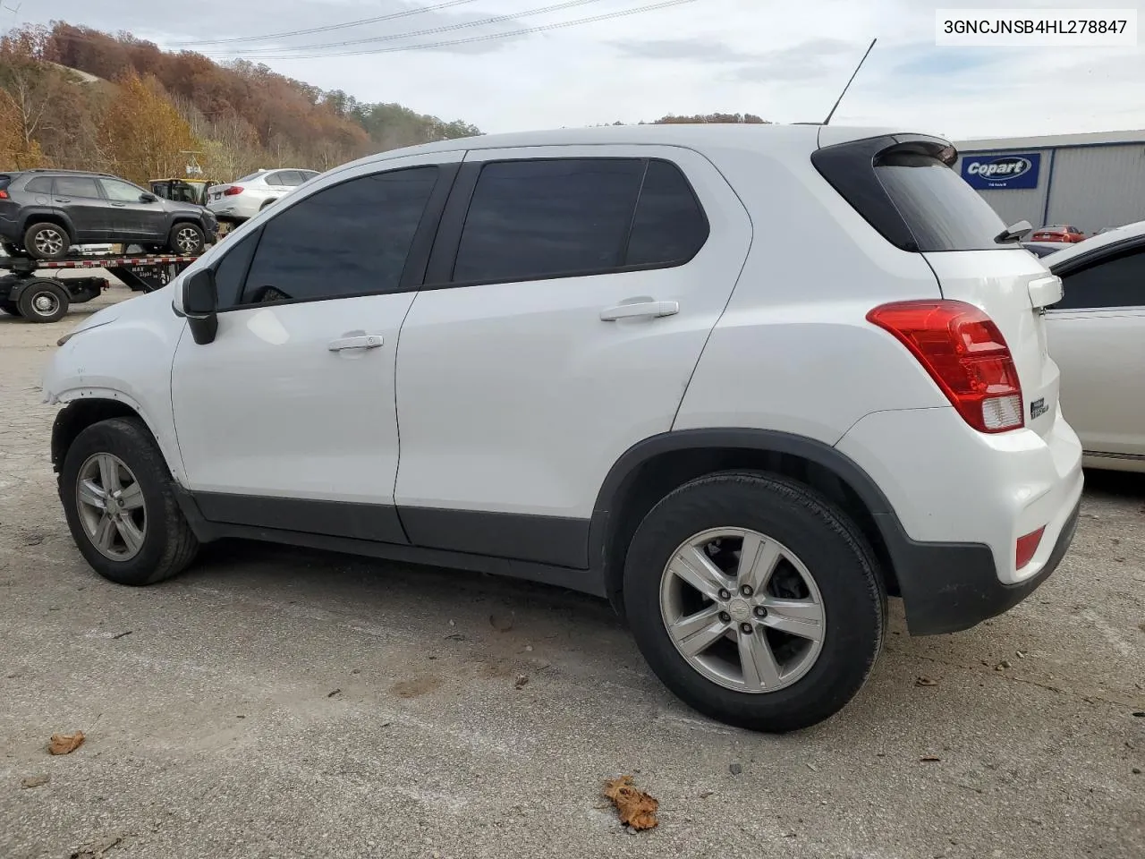 2017 Chevrolet Trax Ls VIN: 3GNCJNSB4HL278847 Lot: 77682514