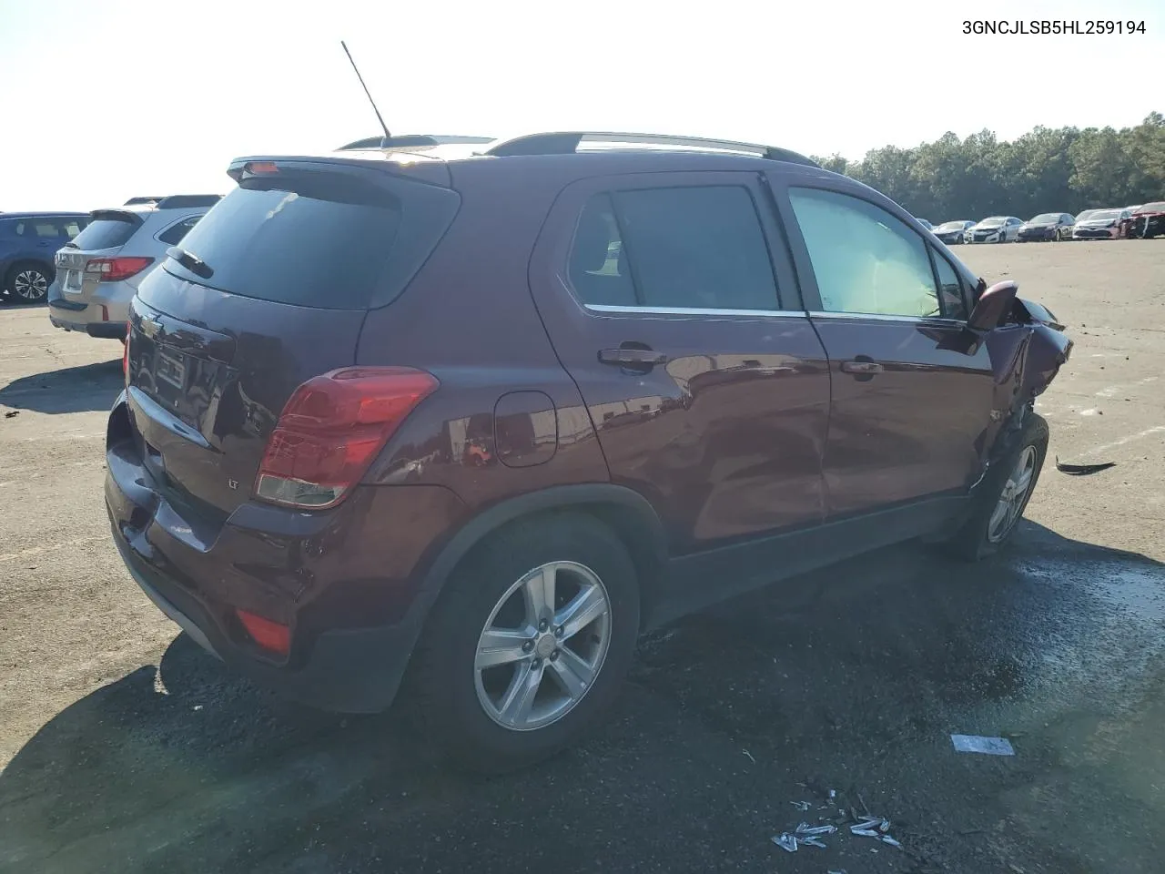 3GNCJLSB5HL259194 2017 Chevrolet Trax 1Lt