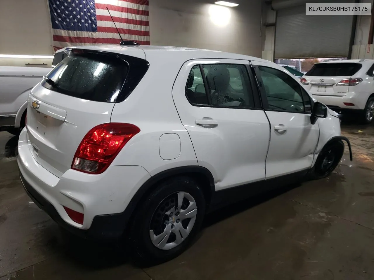 2017 Chevrolet Trax Ls VIN: KL7CJKSB0HB176175 Lot: 78233934