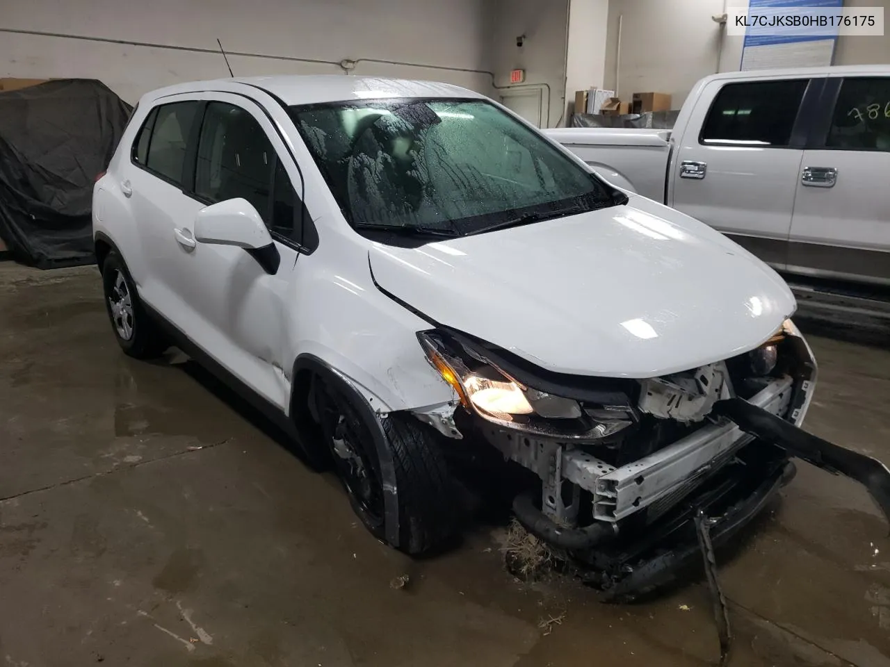 2017 Chevrolet Trax Ls VIN: KL7CJKSB0HB176175 Lot: 78233934