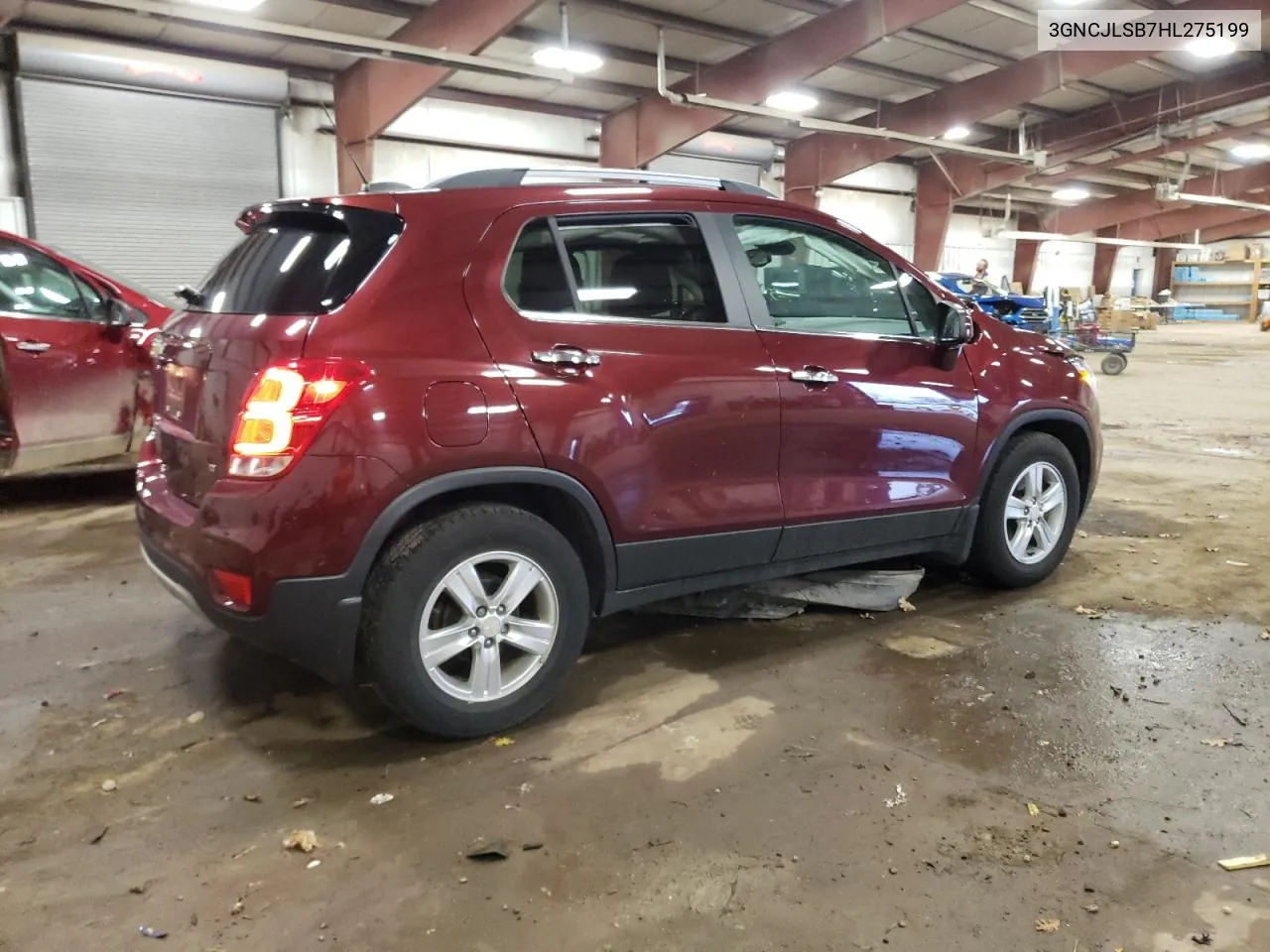 2017 Chevrolet Trax 1Lt VIN: 3GNCJLSB7HL275199 Lot: 78306344