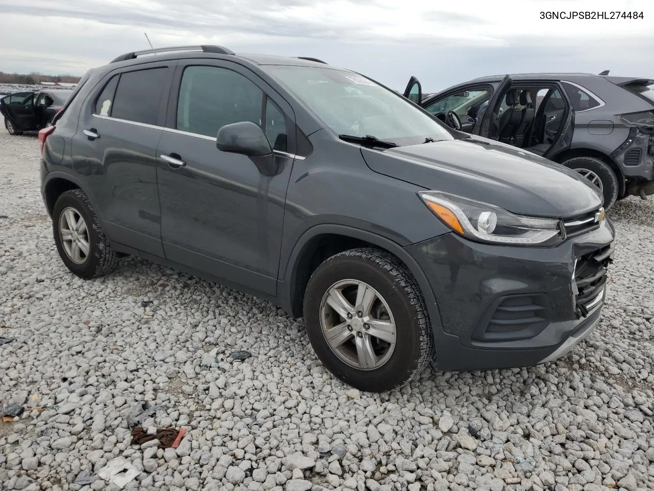 2017 Chevrolet Trax 1Lt VIN: 3GNCJPSB2HL274484 Lot: 78535564