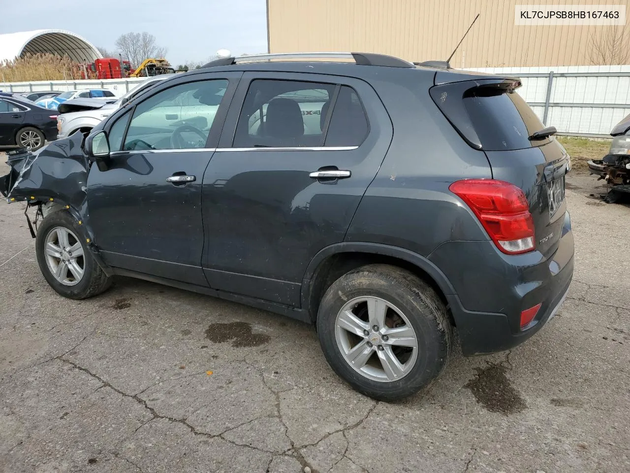 2017 Chevrolet Trax 1Lt VIN: KL7CJPSB8HB167463 Lot: 80819144