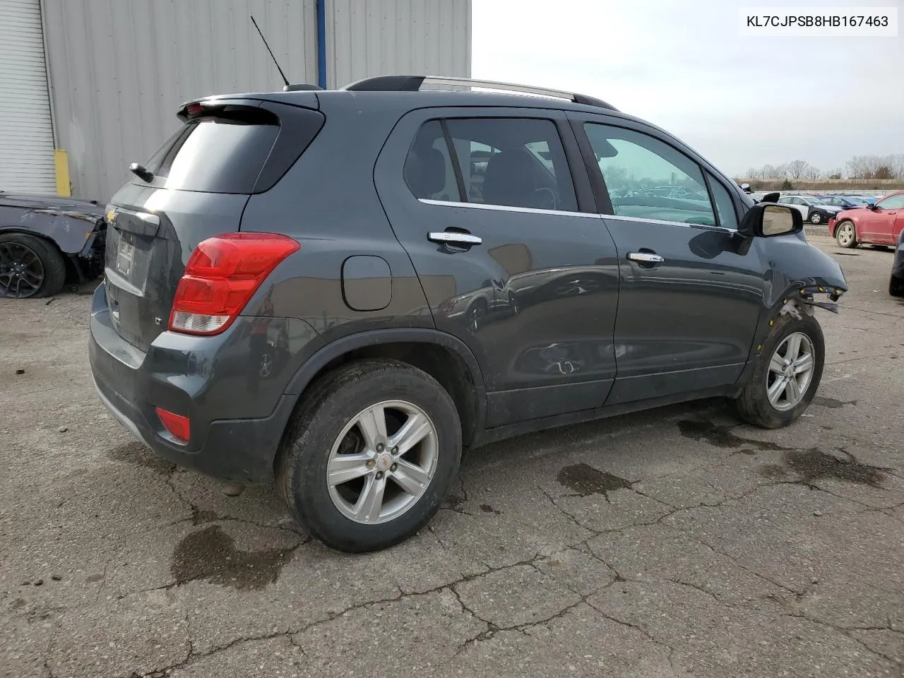 2017 Chevrolet Trax 1Lt VIN: KL7CJPSB8HB167463 Lot: 80819144