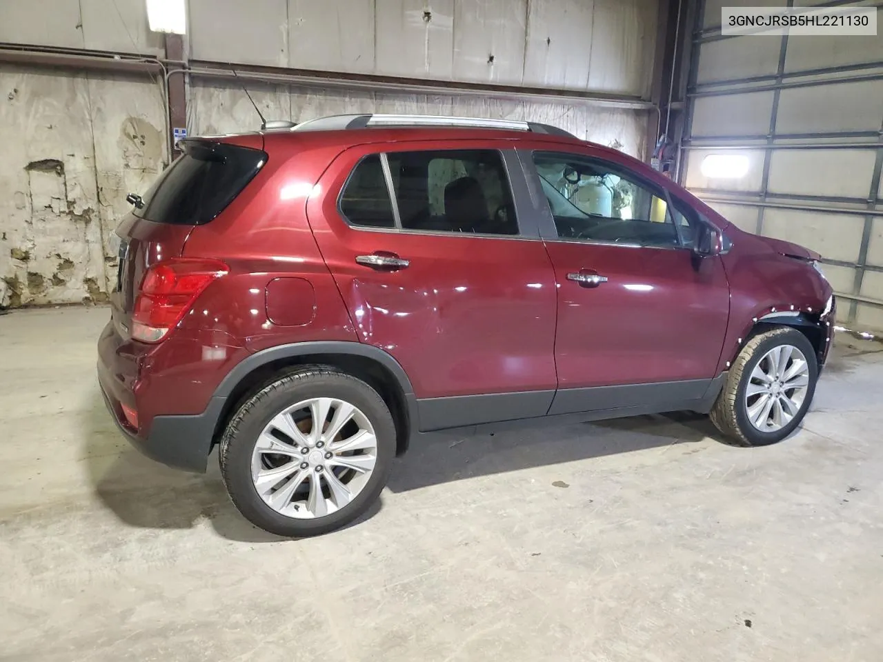 2017 Chevrolet Trax Premier VIN: 3GNCJRSB5HL221130 Lot: 81251784