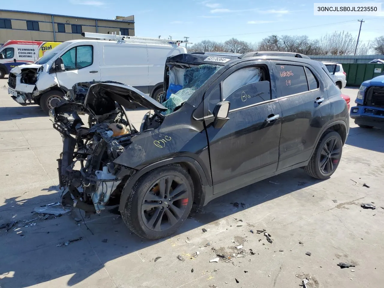 3GNCJLSB0JL223550 2018 Chevrolet Trax 1Lt