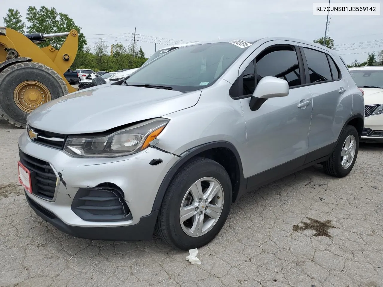 KL7CJNSB1JB569142 2018 Chevrolet Trax Ls