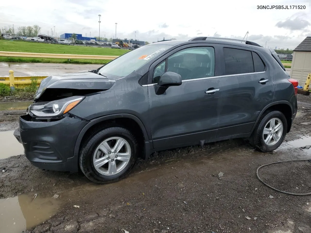 2018 Chevrolet Trax 1Lt VIN: 3GNCJPSB5JL171520 Lot: 52730014