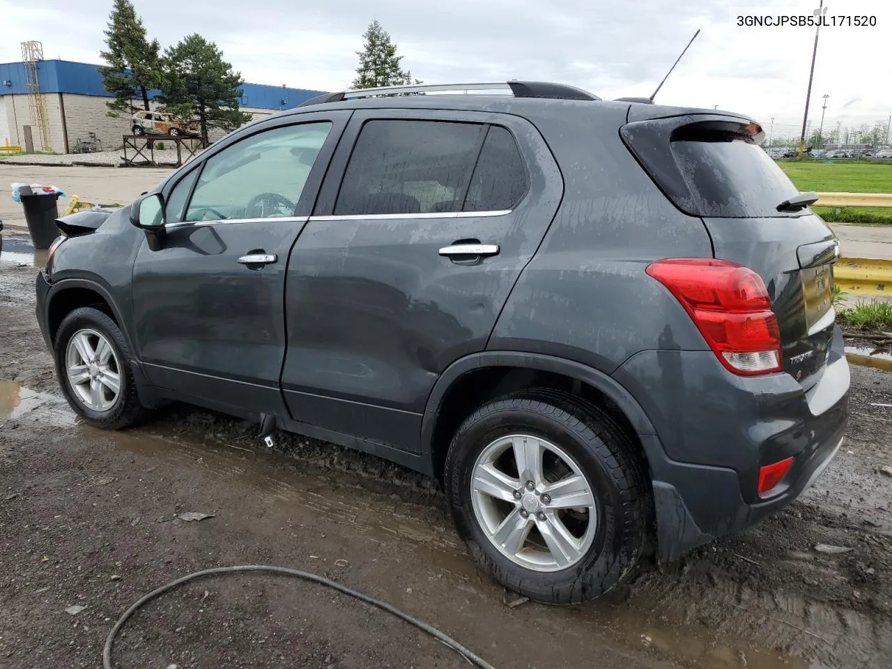 2018 Chevrolet Trax 1Lt VIN: 3GNCJPSB5JL171520 Lot: 52730014