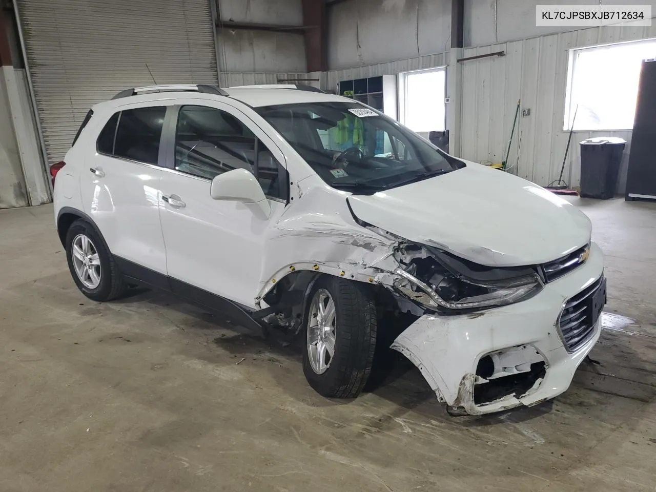 2018 Chevrolet Trax 1Lt VIN: KL7CJPSBXJB712634 Lot: 55208484