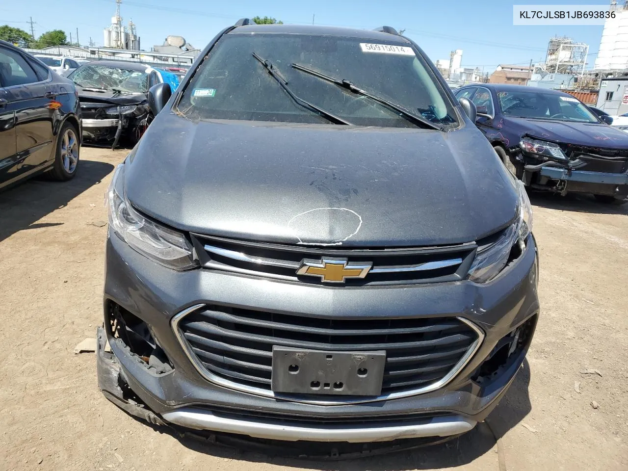 KL7CJLSB1JB693836 2018 Chevrolet Trax 1Lt