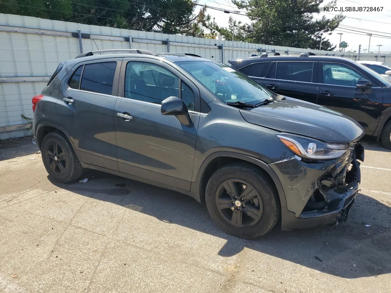 2018 Chevrolet Trax 1Lt VIN: KL7CJLSB8JB728467 Lot: 57211494