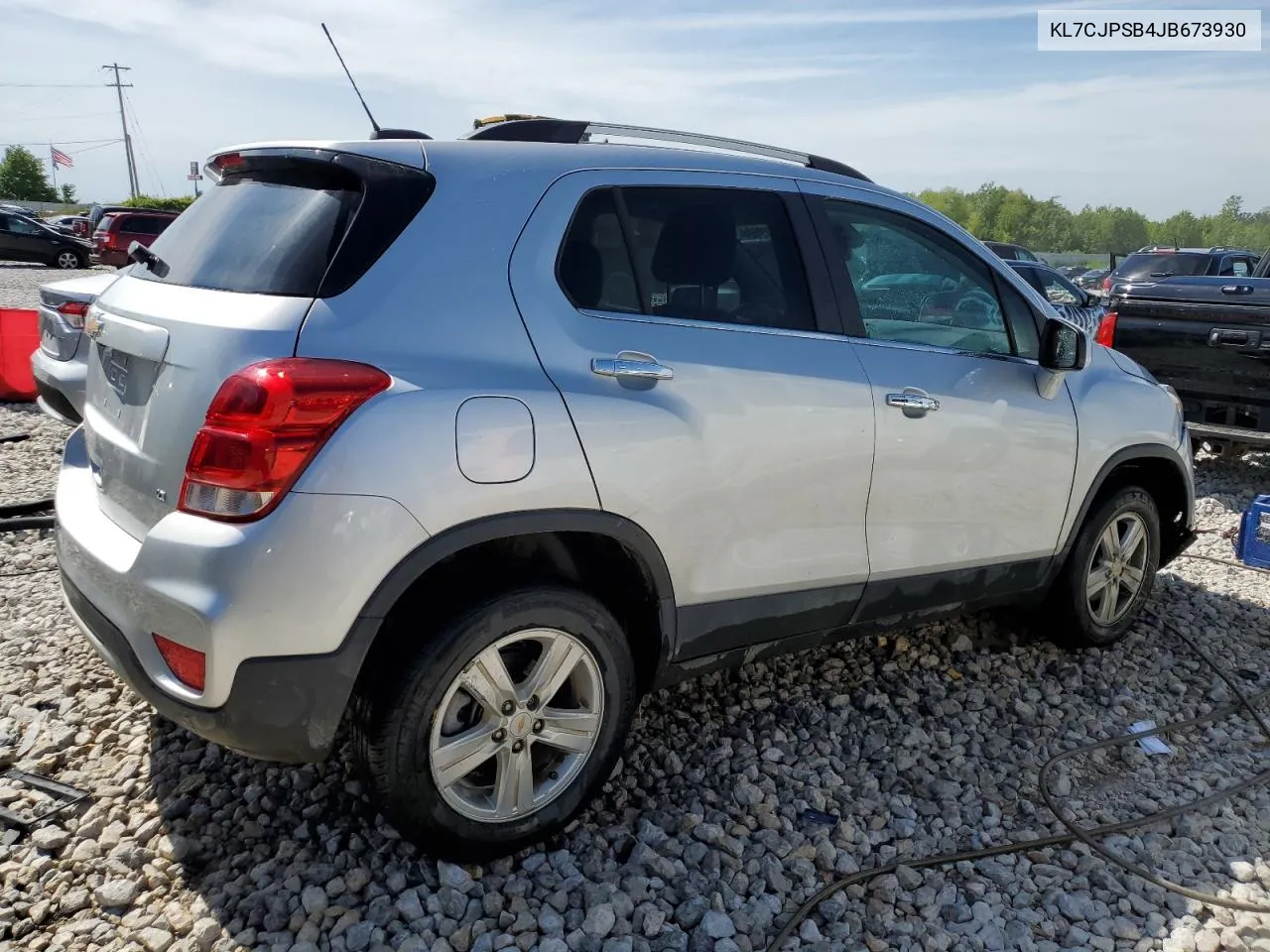 2018 Chevrolet Trax 1Lt VIN: KL7CJPSB4JB673930 Lot: 58619594