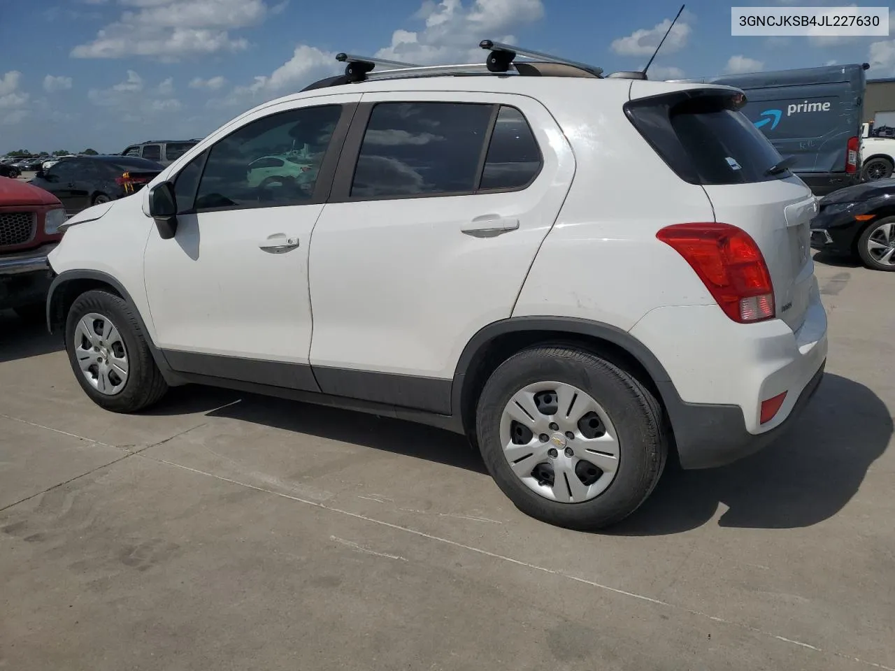 2018 Chevrolet Trax Ls VIN: 3GNCJKSB4JL227630 Lot: 59421554