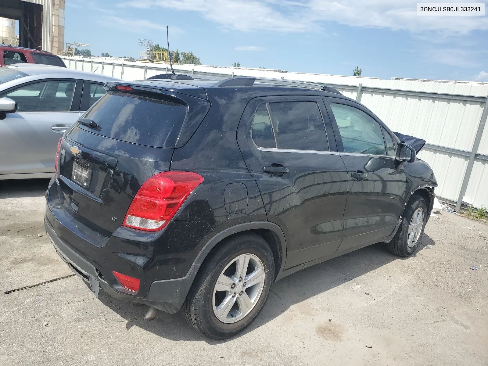 2018 Chevrolet Trax 1Lt VIN: 3GNCJLSB0JL333241 Lot: 60643244