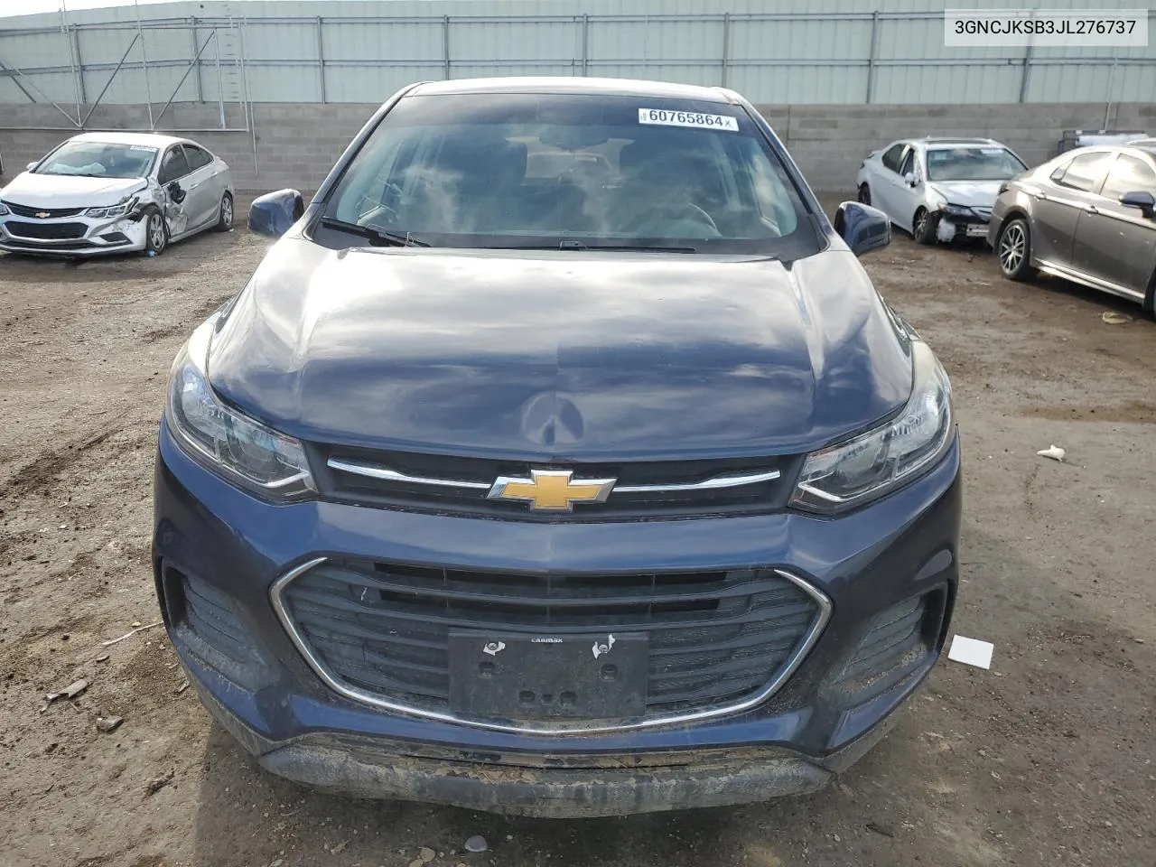 2018 Chevrolet Trax Ls VIN: 3GNCJKSB3JL276737 Lot: 60765864