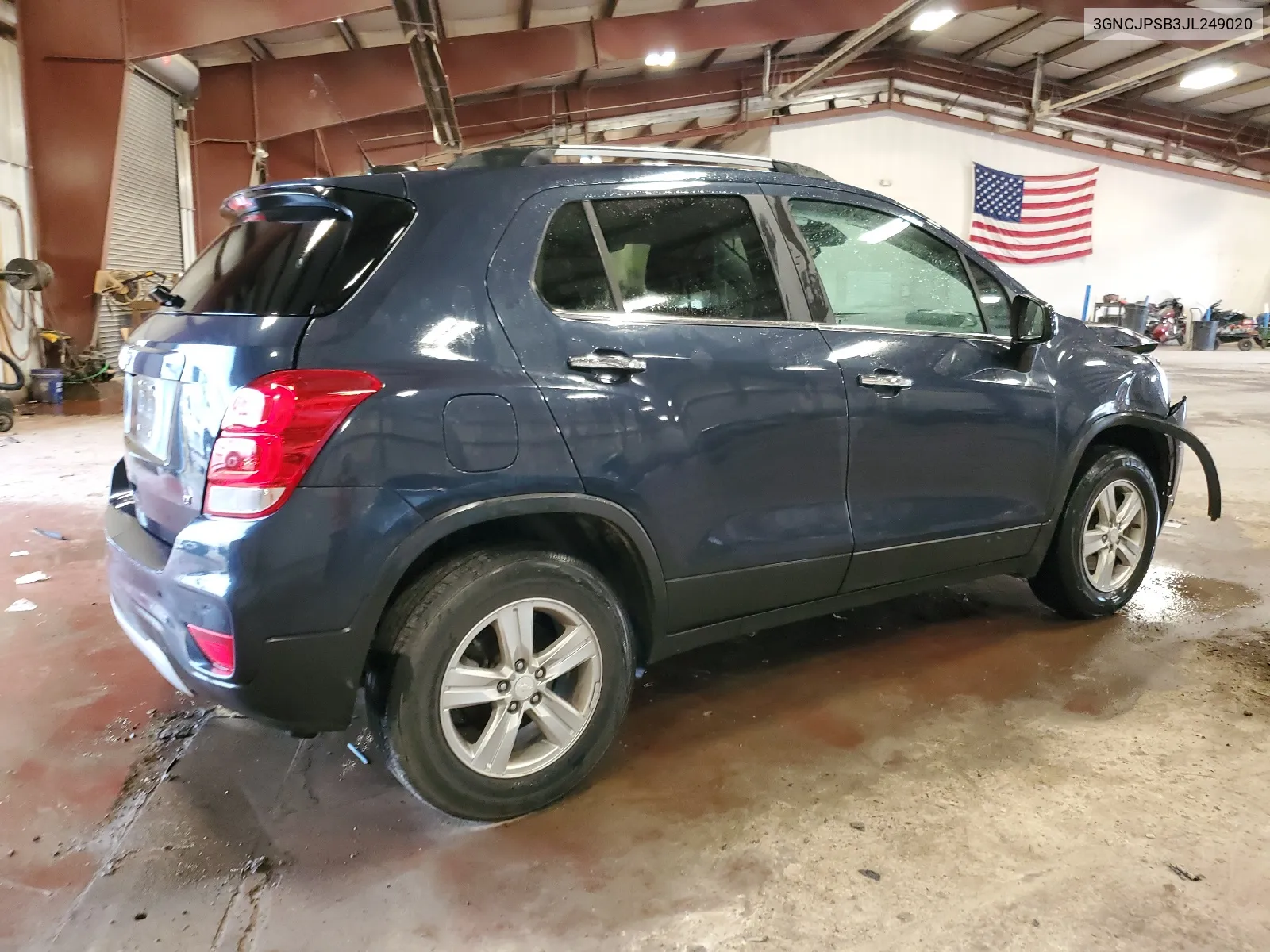 2018 Chevrolet Trax 1Lt VIN: 3GNCJPSB3JL249020 Lot: 62178984