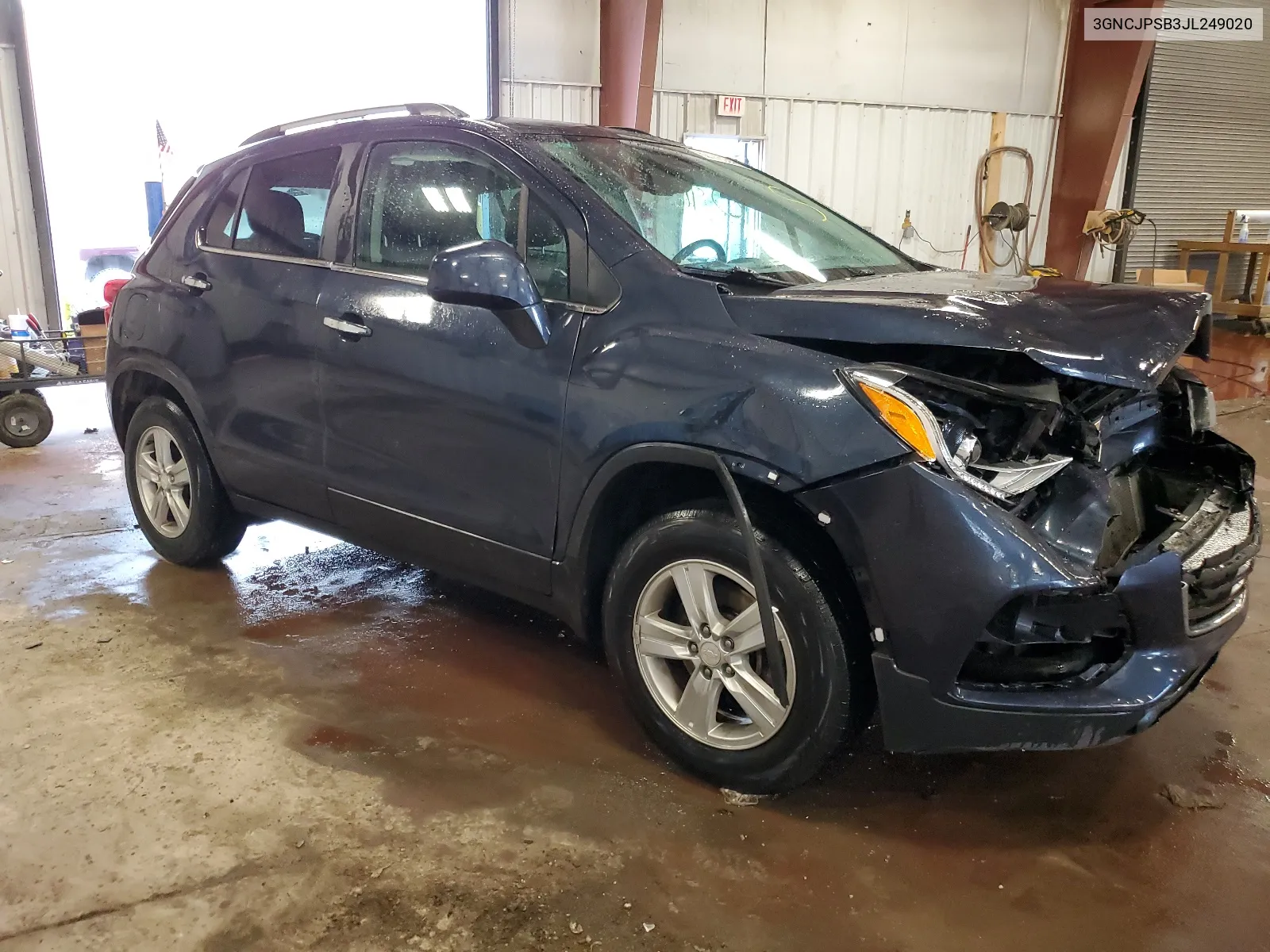 2018 Chevrolet Trax 1Lt VIN: 3GNCJPSB3JL249020 Lot: 62178984