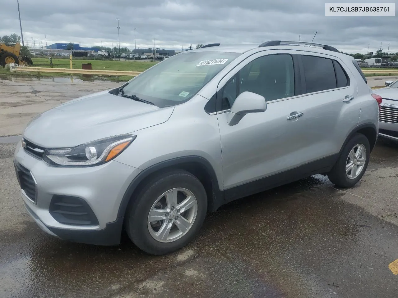 2018 Chevrolet Trax 1Lt VIN: KL7CJLSB7JB638761 Lot: 62627504