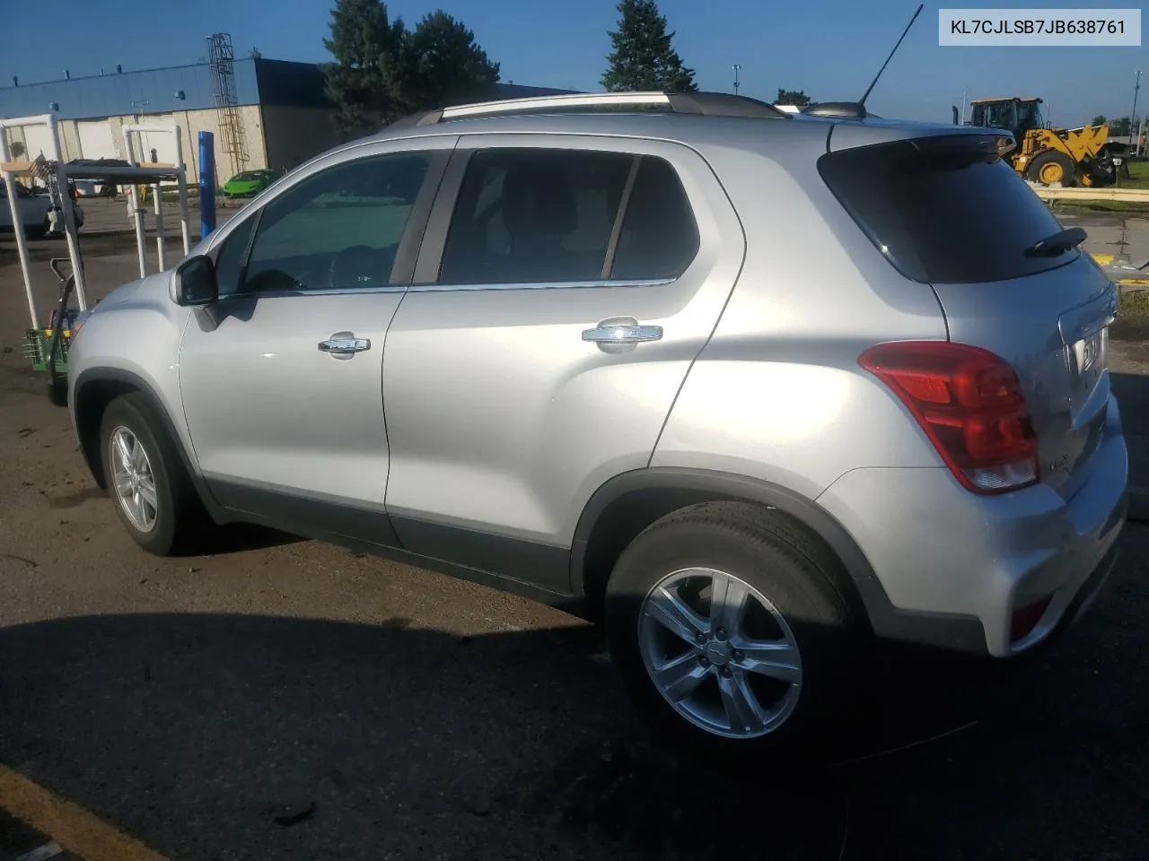 2018 Chevrolet Trax 1Lt VIN: KL7CJLSB7JB638761 Lot: 62627504