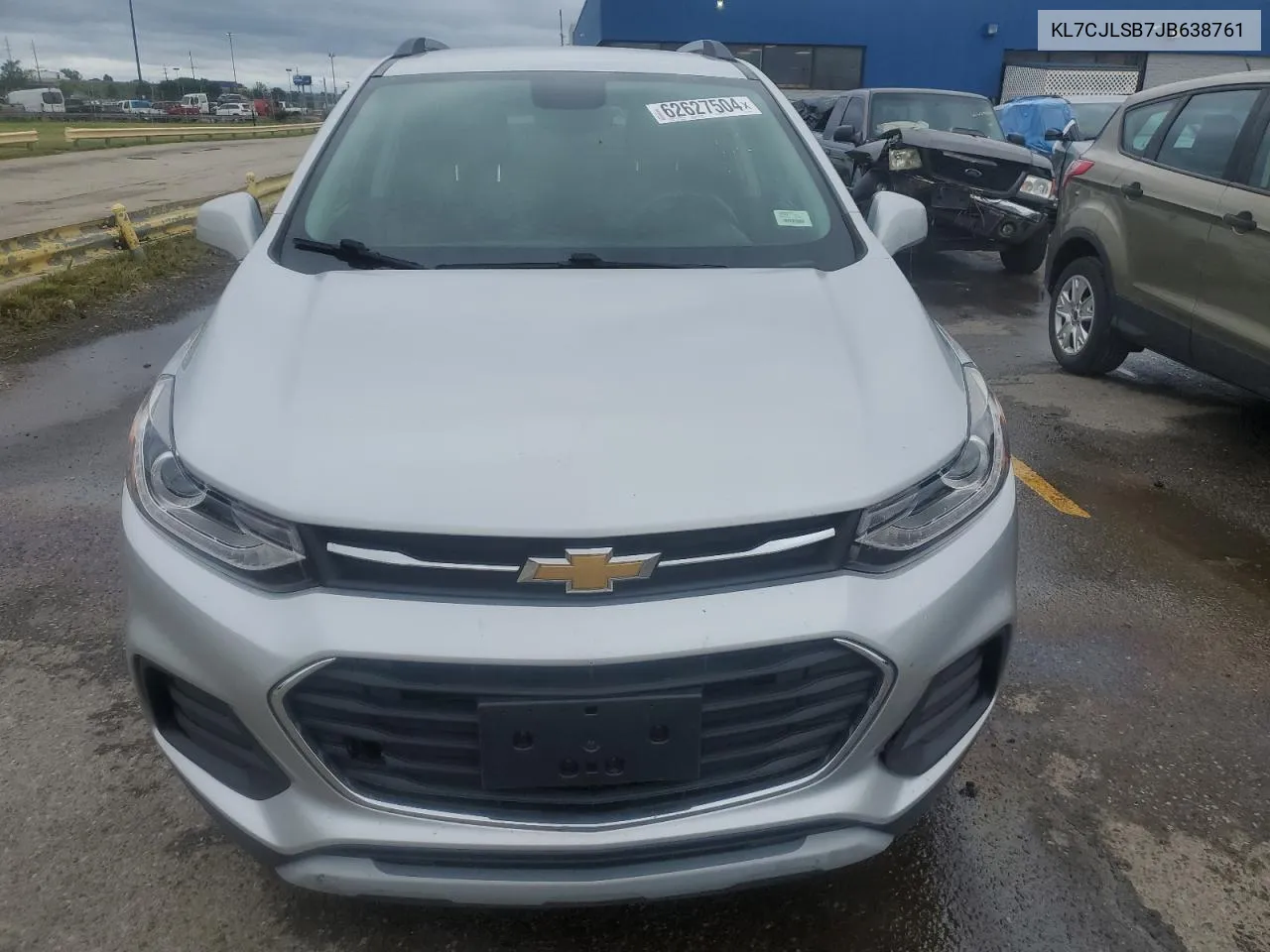 2018 Chevrolet Trax 1Lt VIN: KL7CJLSB7JB638761 Lot: 62627504