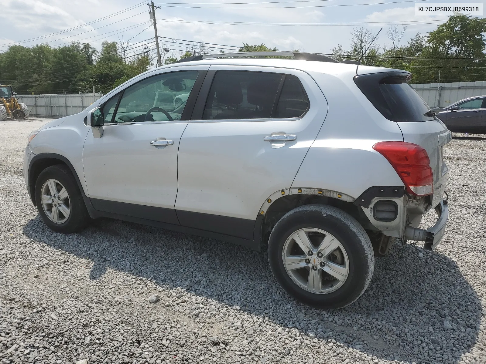 2018 Chevrolet Trax 1Lt VIN: KL7CJPSBXJB699318 Lot: 64664914