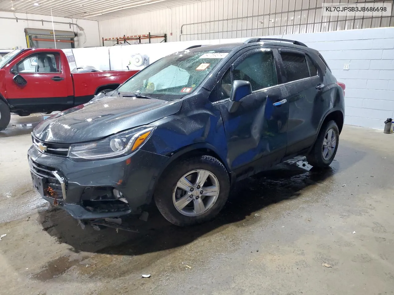 2018 Chevrolet Trax 1Lt VIN: KL7CJPSB3JB686698 Lot: 64759314