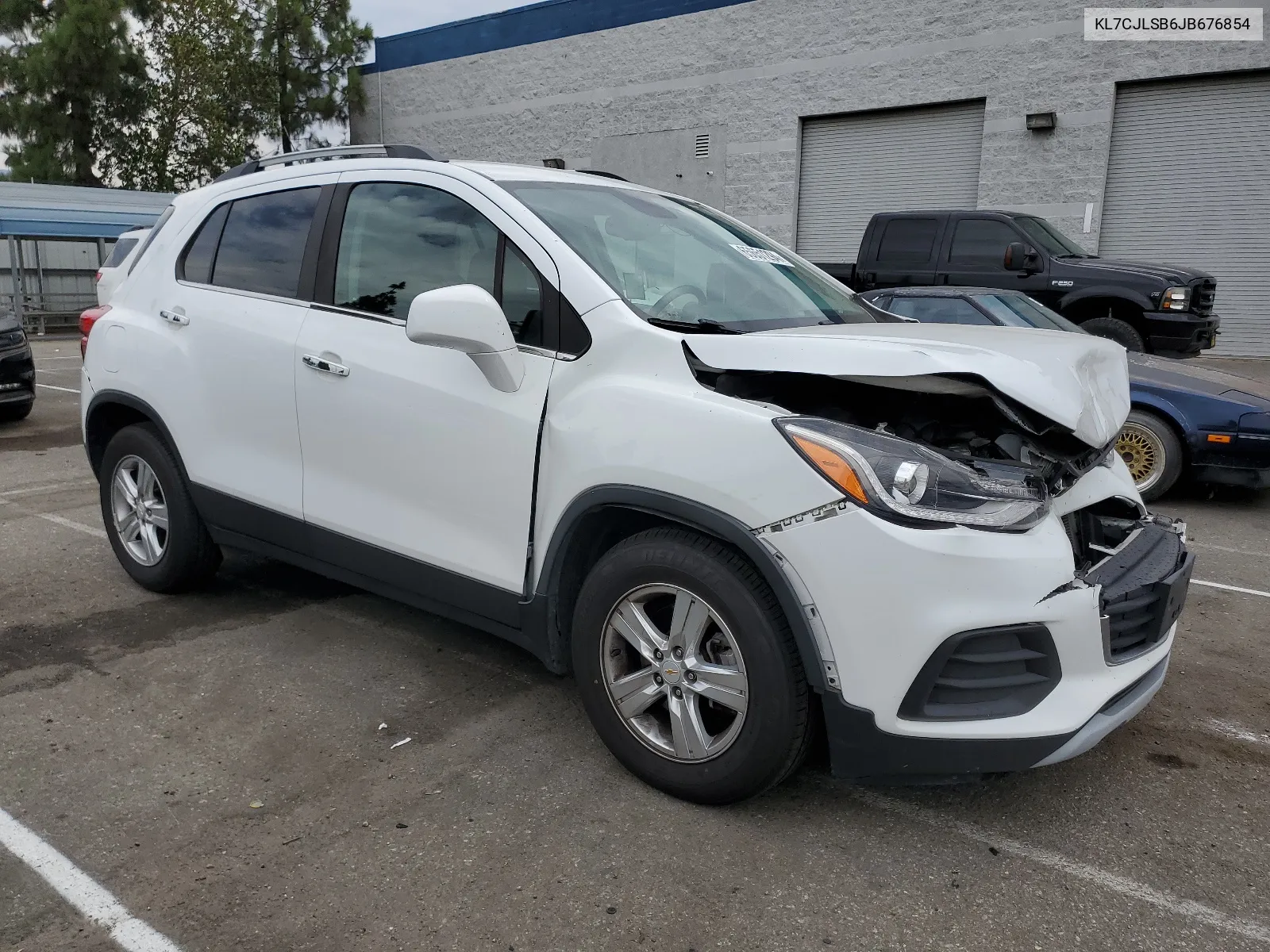 2018 Chevrolet Trax 1Lt VIN: KL7CJLSB6JB676854 Lot: 65651294