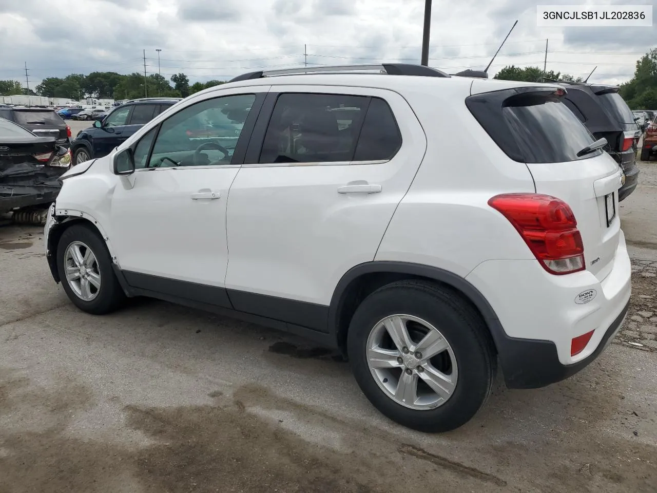 2018 Chevrolet Trax 1Lt VIN: 3GNCJLSB1JL202836 Lot: 65860754