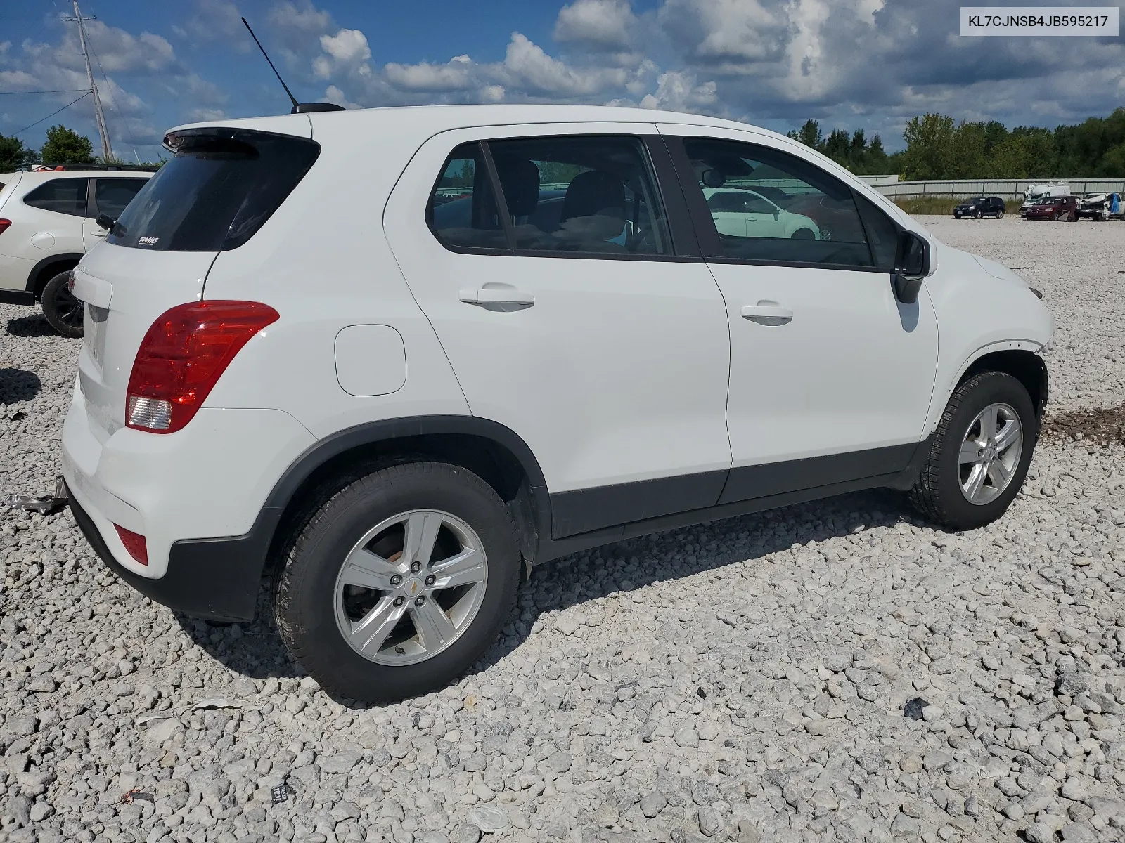 2018 Chevrolet Trax Ls VIN: KL7CJNSB4JB595217 Lot: 66326264