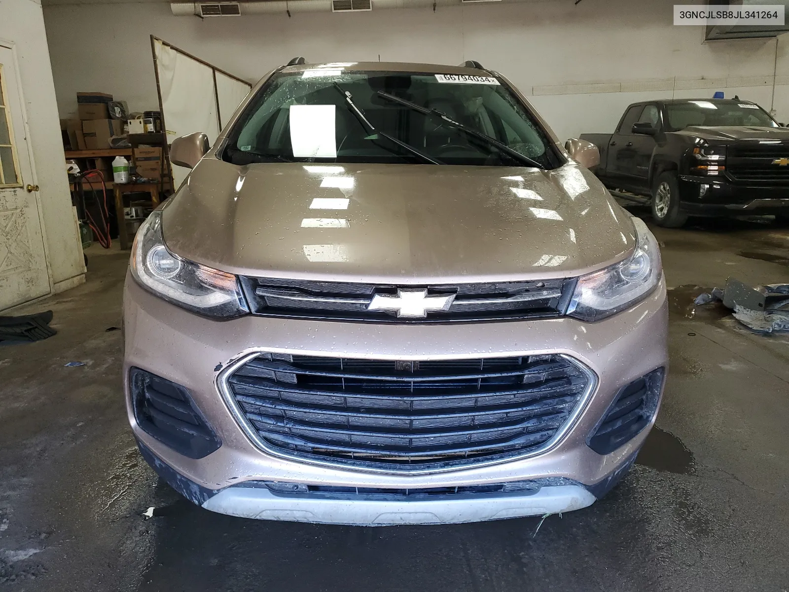 2018 Chevrolet Trax 1Lt VIN: 3GNCJLSB8JL341264 Lot: 66794034