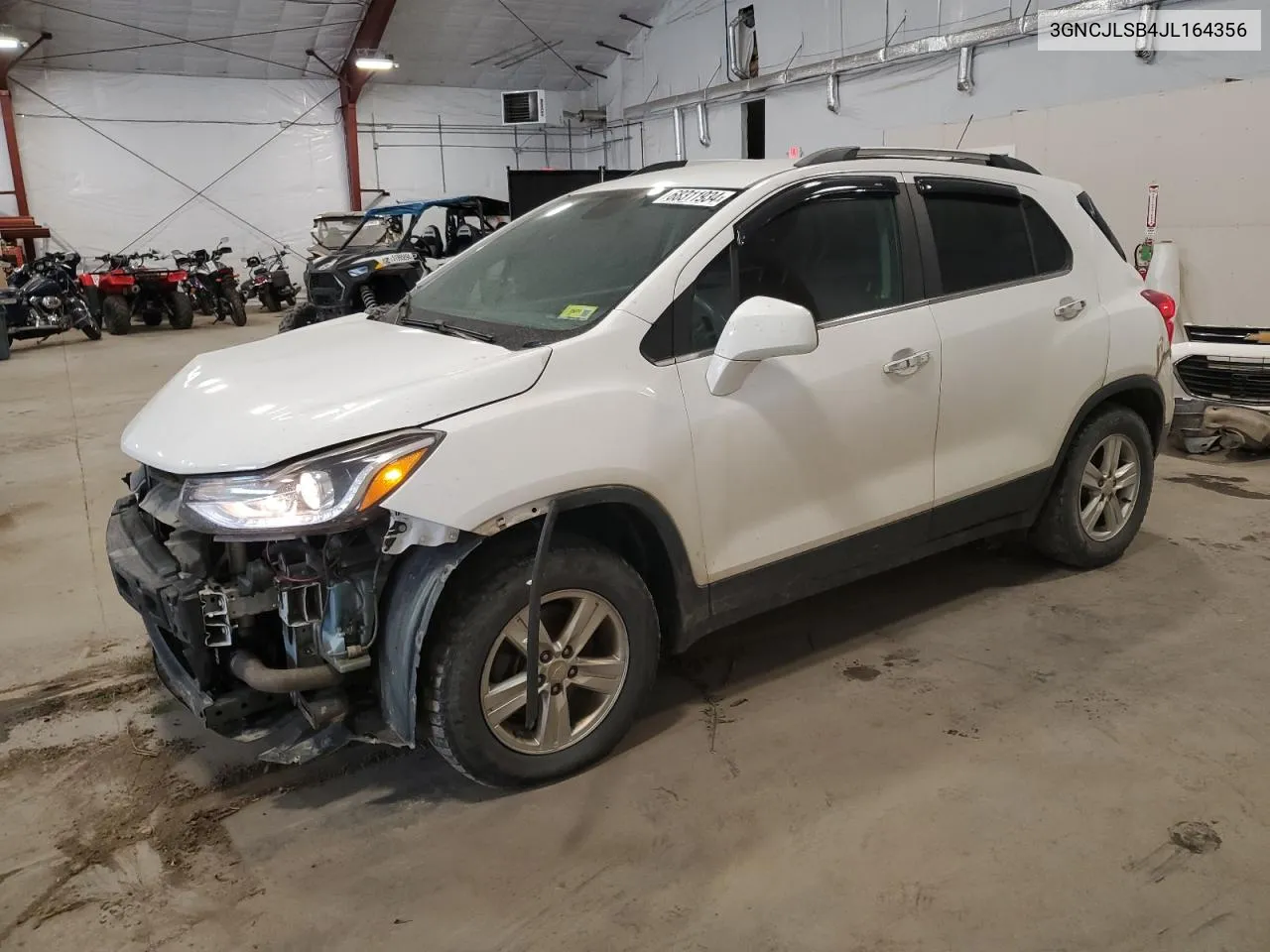 3GNCJLSB4JL164356 2018 Chevrolet Trax 1Lt