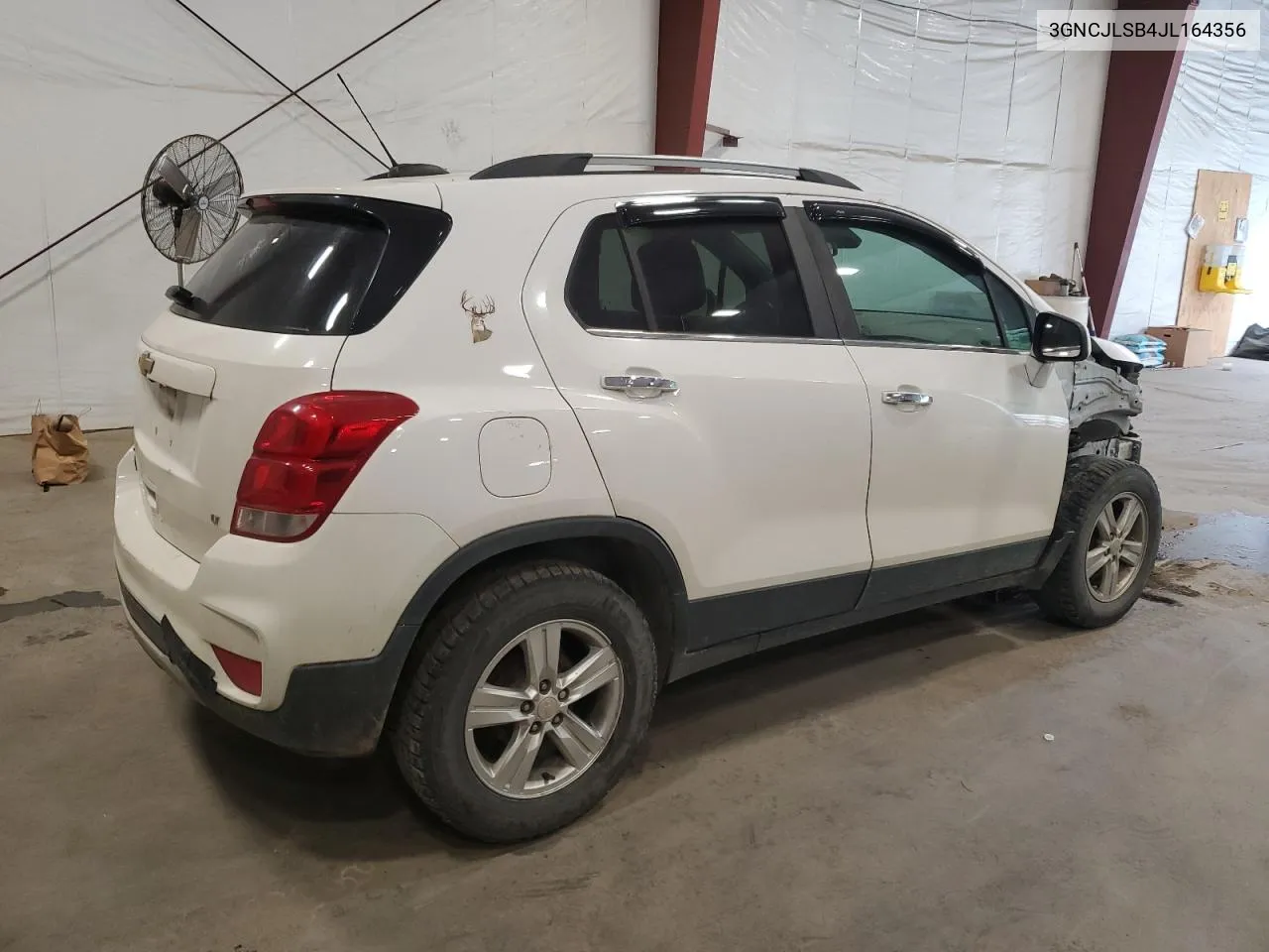 2018 Chevrolet Trax 1Lt VIN: 3GNCJLSB4JL164356 Lot: 68311934