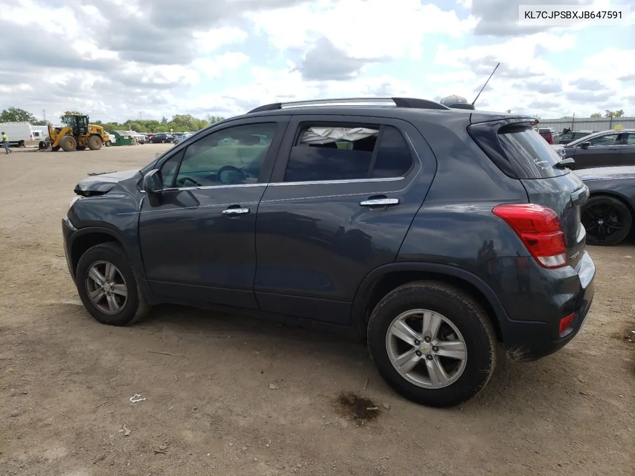 2018 Chevrolet Trax 1Lt VIN: KL7CJPSBXJB647591 Lot: 68944464