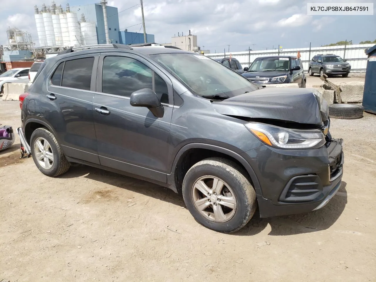 KL7CJPSBXJB647591 2018 Chevrolet Trax 1Lt