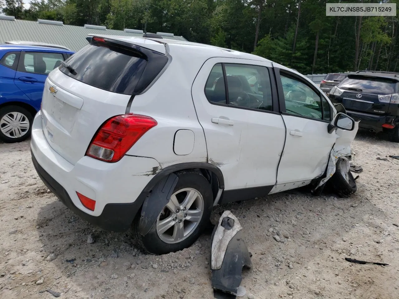 2018 Chevrolet Trax Ls VIN: KL7CJNSB5JB715249 Lot: 69138574